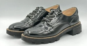 Pull & Bear Damen Halbschuhe in Schwarz, Gr. EU 37 - Chunky Sohle - Bild 1 von 10