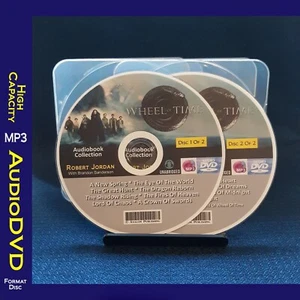 The WHEEL OF TIME Series By Robert Jordan - 18 MP3 Audiobook Collection - Picture 1 of 1