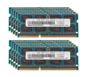 10pcs Ramaxel 4GB PC3-12800S DDR3 1600MHz 204PIN RAM Notebook SODIMM Memory , - Picture 1 of 11