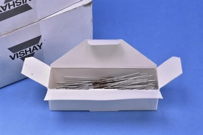 100 resistencias de película metálica Vishay Dale Mil-Spec 10 k ohmios 1 % 100 mW (1/10 W) Foto 1 de 3