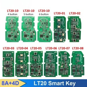 New Smart Key LT20-01 LT20-02 LT20-03 LT20-04 / 05 /06/07 LT20-08 LT20-10 8A+4D - Picture 1 of 34