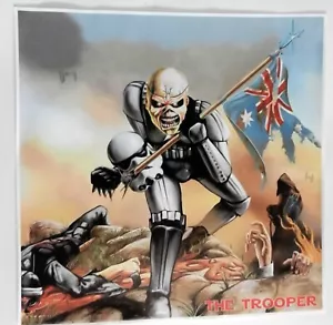 Poster su tela Iron Maiden Eddie Trooper Mash Up Star Wars Stormtrooper 20" x 20" - Foto 1 di 8