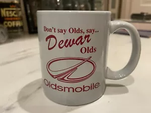 Taza de café vintage JIM DEWAR OLDS-AMC JOHNSTOWN PA Oldsmobile - Imagen 1 de 7