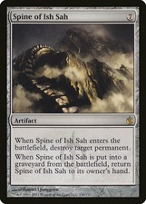 Spine of Ish Sah Mirrodin Besieged PLD Artifact Rare MAGIC MTG CARD ABUGames