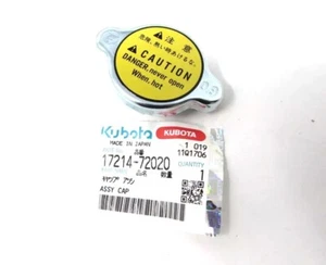 NEW GENUINE KUBOTA RADIATOR CAP PART # 17214-72020 - Picture 1 of 4