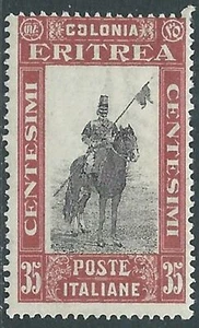 1930 ERITREA SOGGETTI AFRICANI 35 CENT MH * - RA15-6 - Picture 1 of 1