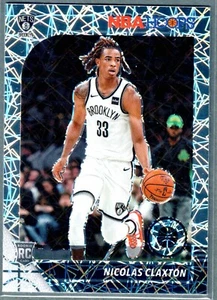 2019-20 Hoops Premium Stock Nicolas Claxton Laser Prizm #241 Rookie reti radiocomandate - Foto 1 di 2