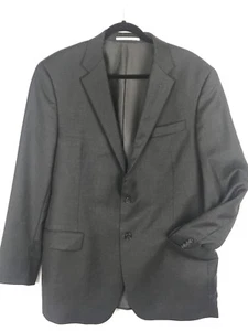 HICKEY FREEMAN Recent grau 100% Wolle Herren Blazer Sport Mantel Jacke - 44 L - Bild 1 von 12