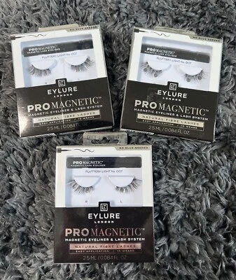 3 Eylure Promagnetic Magnetic Eyeliner & Lash System - 007 Fluttery Light - Image 1 of 2