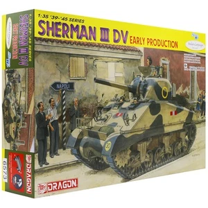 Dragon 1/35 Sherman III DV Tank Model Kit Early Production - Picture 1 of 6