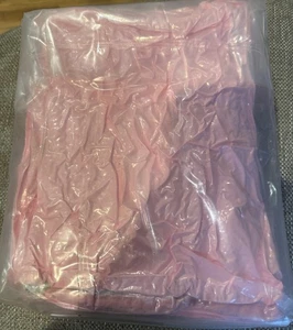 New Pink 4 x 5.8 Shaggy Fluffy Area Rug - Picture 1 of 1