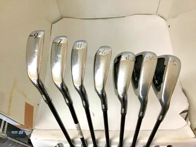 YAMAHA inpres X D BLACK Iron Set 7pcs 6-9,Pw,Sw,Aw DX-508i Flex R Right Handed - Image 1 of 4