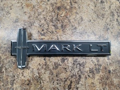 Lincoln Mark LT guardabarros emblema insignia calcomanía logotipo rejilla OEM genuino  Foto 1 de 3