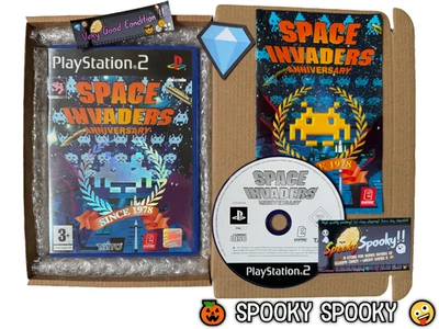 Space Invaders Anniversary PS2 - UK PAL VGC CIB with Natural Disc - Tracked - Image 1 of 4