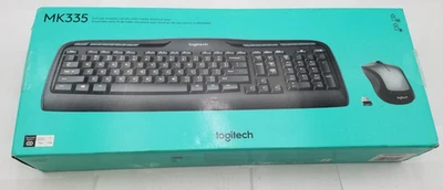 Logitech MK335 Wireless Keyboard and Mouse Combo - 097855130044 - Image 1 of 4