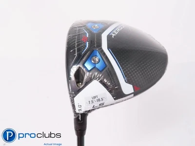 NEW Left Handed Cobra AEROJET LS 9* DRIVER - LINQ White M40X 7F5 X-Flex 452506 - Image 1 of 4