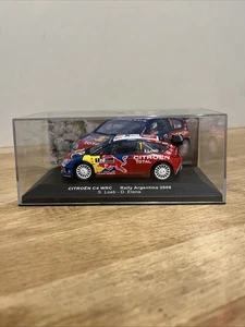 Miniature Altaya Citroën C4 WRC S Loeb D Elena Rally Argentina 2008 1/43 - Picture 1 of 6