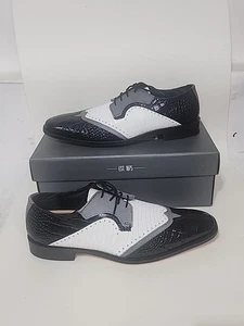 Oxford Stacy Adams Gregorio punta de ala con cordones para hombre talla 11 M - Imagen 1 de 10