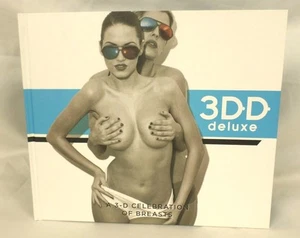 3DD Deluxe by Henry Hargreaves Hardcover Book Boobs W/ 3-D Glasses 763B - Picture 1 of 3