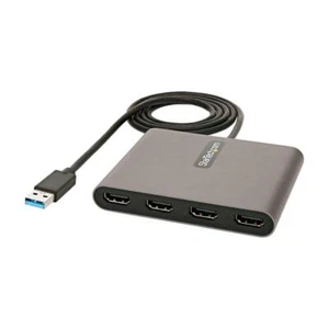 StarTech USB32HD4 USB 3.0 to 4x HDMI Adapter - External Video & Graphics Card - - Picture 1 of 8