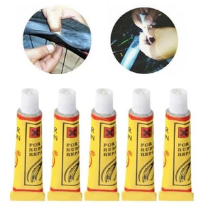 5Pcs 20ML Tire Patch Bicycle Repair Tyre Tube Puncture Rubber Cement Cold Glue - Picture 1 of 12