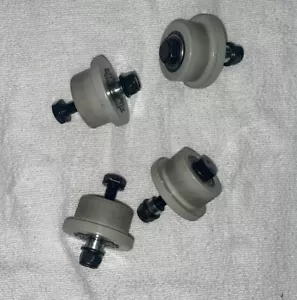 CONJUNTO COMPLETO DE 4 RUEDAS CONJUNTO DE RODILLOS = Gimnasio total 1400 y MÁS - Imagen 1 de 1