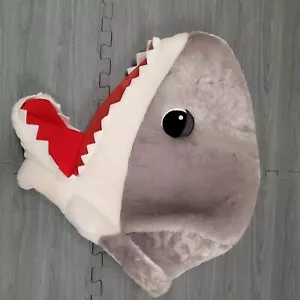 Dan Dee Shark Mask Collector's Choice Big Greeter Head Gray New with Tags Jaws - Picture 1 of 5