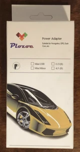 Plozoe Mini USB Power Adapter Suitable for Navigation GPS Dash Cam etc - Picture 1 of 3