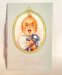 Vtg "Our Baby" Baby's Firsts Baby Album Gift From Fulton National Bank, PA - Picture 1 of 9