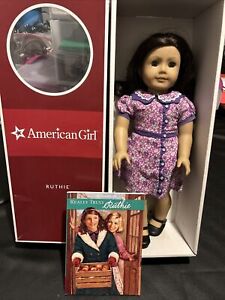 Mint Condition American Girl Doll -Retired Ruthie Smithens In Box With Book AG