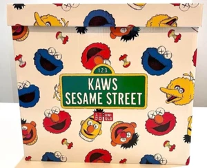 NEW Kaws x UNIQLO Sesame Street Plush Doll Complete Box set 5 LIMITED Japan - Picture 1 of 8