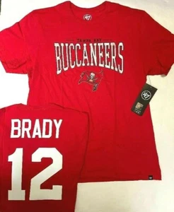 CAMISETA DE TOM BRADY TAMPA BAY BUCS BUCCANEERS NUEVA PARA HOMBRE TALLA ELIGE - Imagen 1 de 1