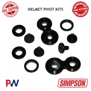 Simpson Racing Helmet Pivot Kits Street Bandit #99017 - Picture 1 of 6