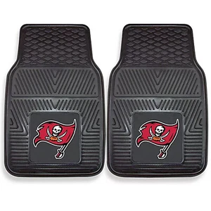 Par de alfombrillas de fútbol americano Tampa Bay Buccaneers delanteras de alta resistencia universales - Imagen 1 de 1