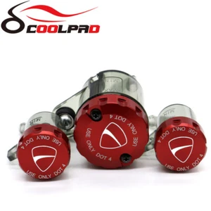 Left Brake Clutch Tank Cup For DUCATI 1098/1198 S/R 848EVO 748 749 916 996 998 - Picture 1 of 5