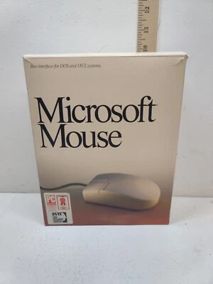 Vintage Microsoft Mouse In Box 1990 - Image 1 of 4