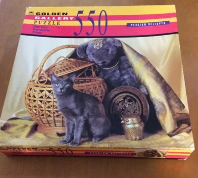 Golden Gallery 550 Piece Puzzle Called Persian Delights - Image 1 of 4