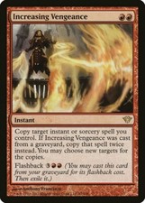 Increasing Vengeance Dark Ascension NM Red Rare MAGIC GATHERING CARD ABUGames