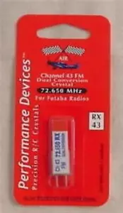 Futaba 72Mhz FM Dual Conversion Receiver Crystal-CH 43 - Bild 1 von 1