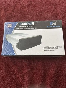 Kingwin Aluminum Inner Tray Serial ATA for KF-811-BK, 3.5 Hard Drive 64 Pin Con. - Bild 1 von 9