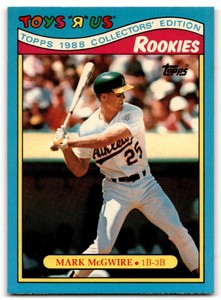1988 Toys "R" US Rookies Mark McGwire #19