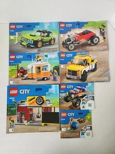 Lego City Tuning Workshop Toy Garage 60258 60251 Instruction Manuals Monster Tru - Picture 1 of 7