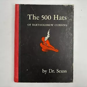 Dr Seuss 500 HATS of BARTHOLOMEW CUBBINS Vanguard 1938 1st Ed Early Printing #2 - Picture 1 of 9