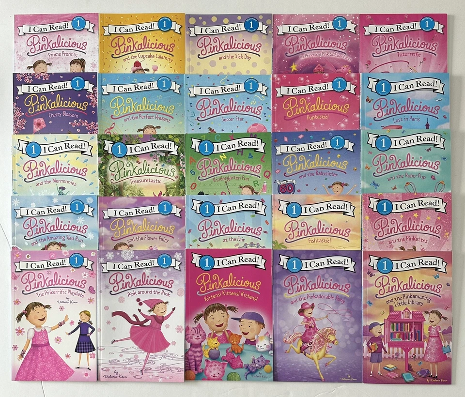 Pinkalicious Children's Books I Can Read Lot 25 - Image 1 of 1
