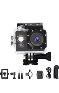 Mini DV Sports Camera,Action Camera 4K Waterproof 30m Outdoor Sports Video DV HD - Picture 1 of 8