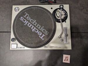 Technics SL-1200MK5 Silver Turntable Player Direct Drive Tested In Stock Japan