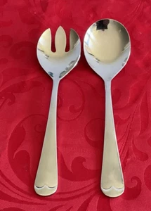 The Main Course stainless MNF3 salad serving set NM polished - Picture 1 of 4