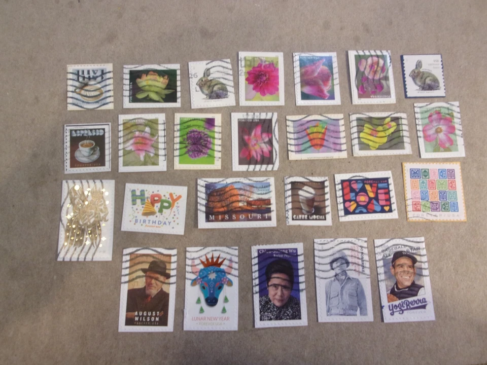 USA Used, 2021 Issues, 26 Different Stamps. - Image 1 of 1