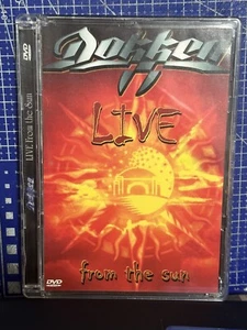 Dokken: Live From The Sun DVD (plus) selten (eine Seite DVD andere Seite ist CD) - Bild 1 von 5