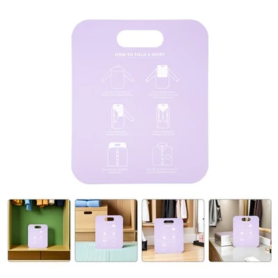  4PCS Shirt Folding Board: Portable Tshirt Folder - Apparel Garment Organizer - Image 1 of 4